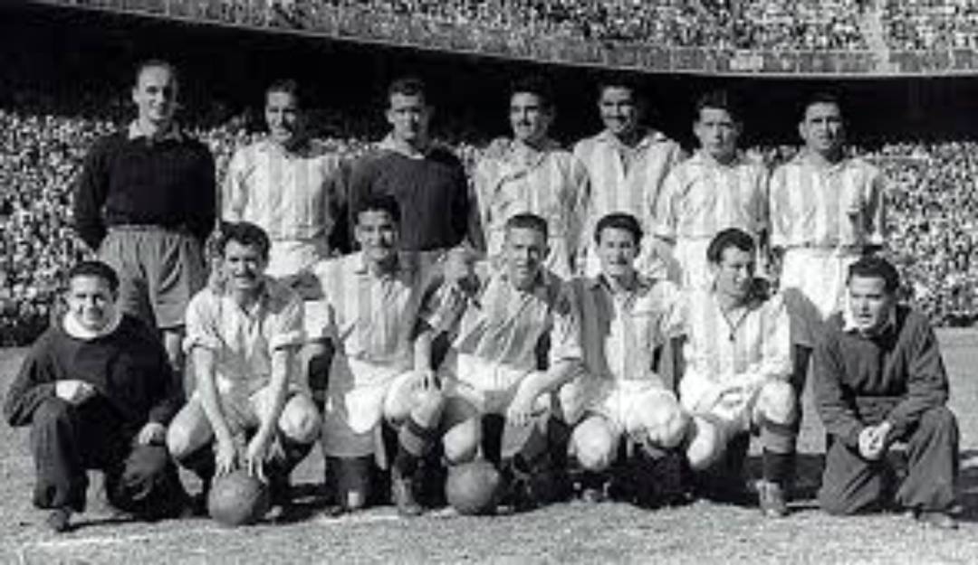 Once inicial del Real Valladolid en la Final de 1950 Once inicial del Real Valladolid en la Final de 1950