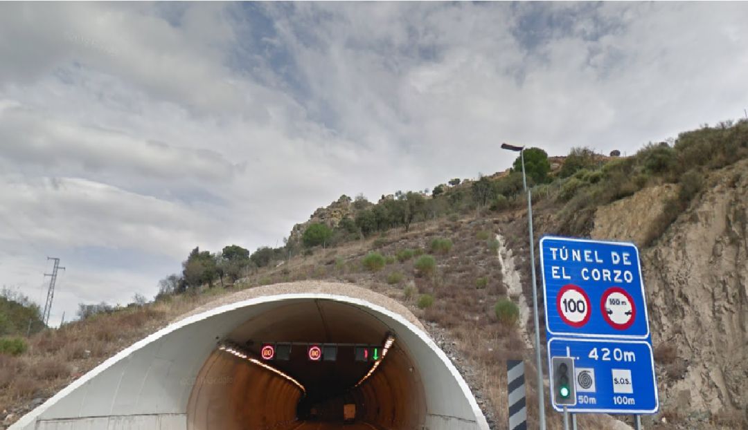 Imagen del túnel que permanecerá cortado durante varias semanas de junio, ante las obras de reforma que se van a ejecutar Imagen del túnel que permanecerá cortado durante varias semanas de junio, ante las obras de reforma que se van a ejecutar