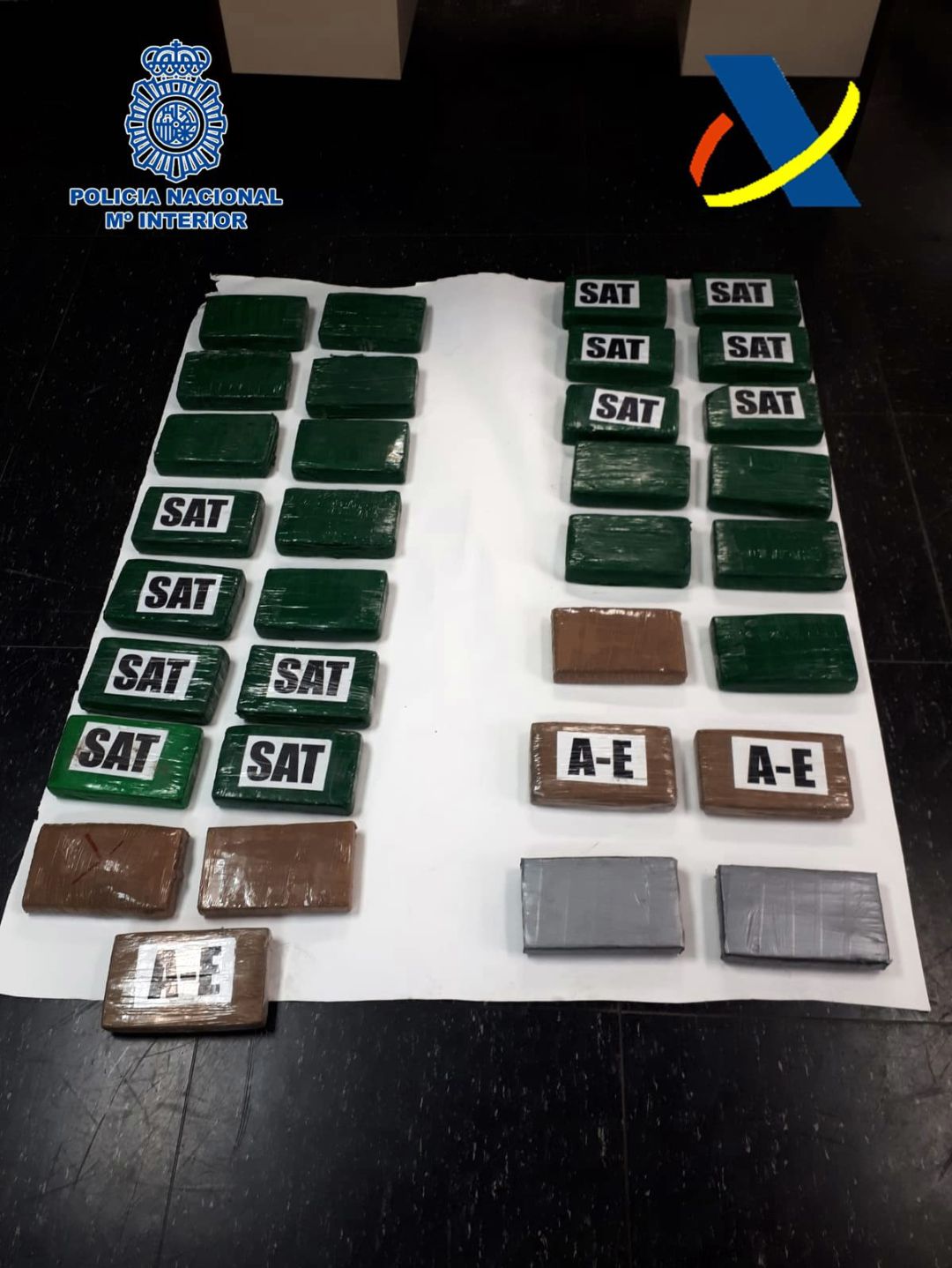 Cocaína incautada Cocaína incautada