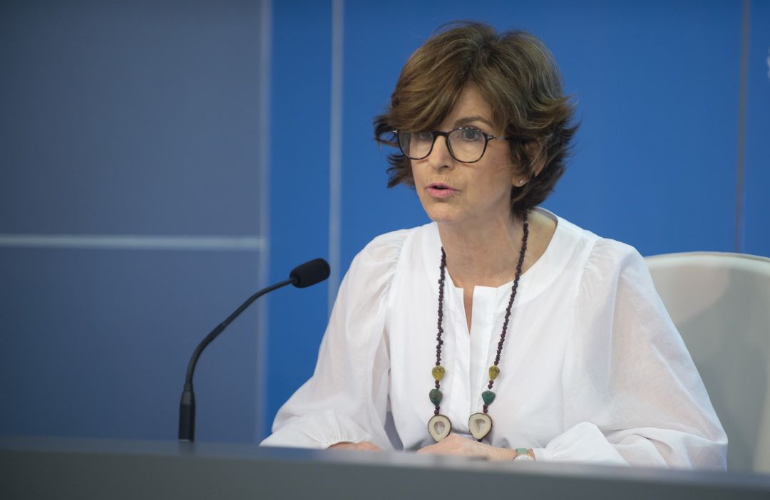 La consejera de Salud del Gobierno Vasco, Nekane Murga
La consejera de Salud del Gobierno Vasco, Nekane Murga