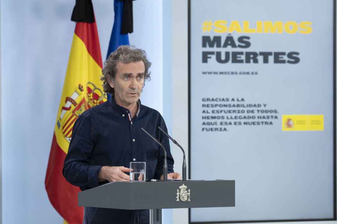 El portavoz de Sanidad Fernando Simón. El portavoz de Sanidad Fernando Simón.