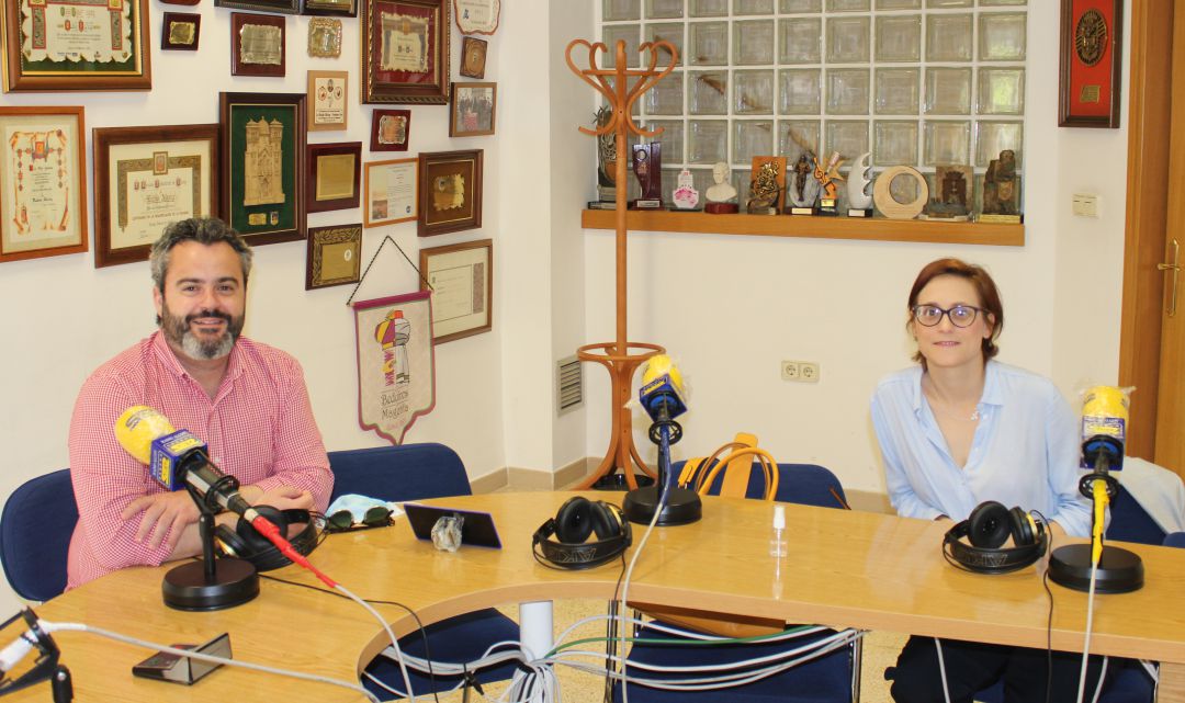 Raül Llopis, regidor de Cultura, i Diana Cortés, directora d'Animalcoi. Raül Llopis, regidor de Cultura, i Diana Cortés, directora d'Animalcoi.