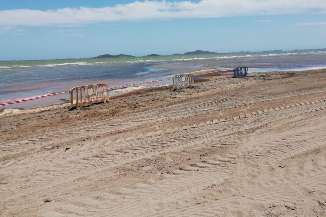 Las playas de Los Urrutias y Punta Brava tuvieron que ser cerradas al baño por el mal estado de las aguas Las playas de Los Urrutias y Punta Brava tuvieron que ser cerradas al baño por el mal estado de las aguas