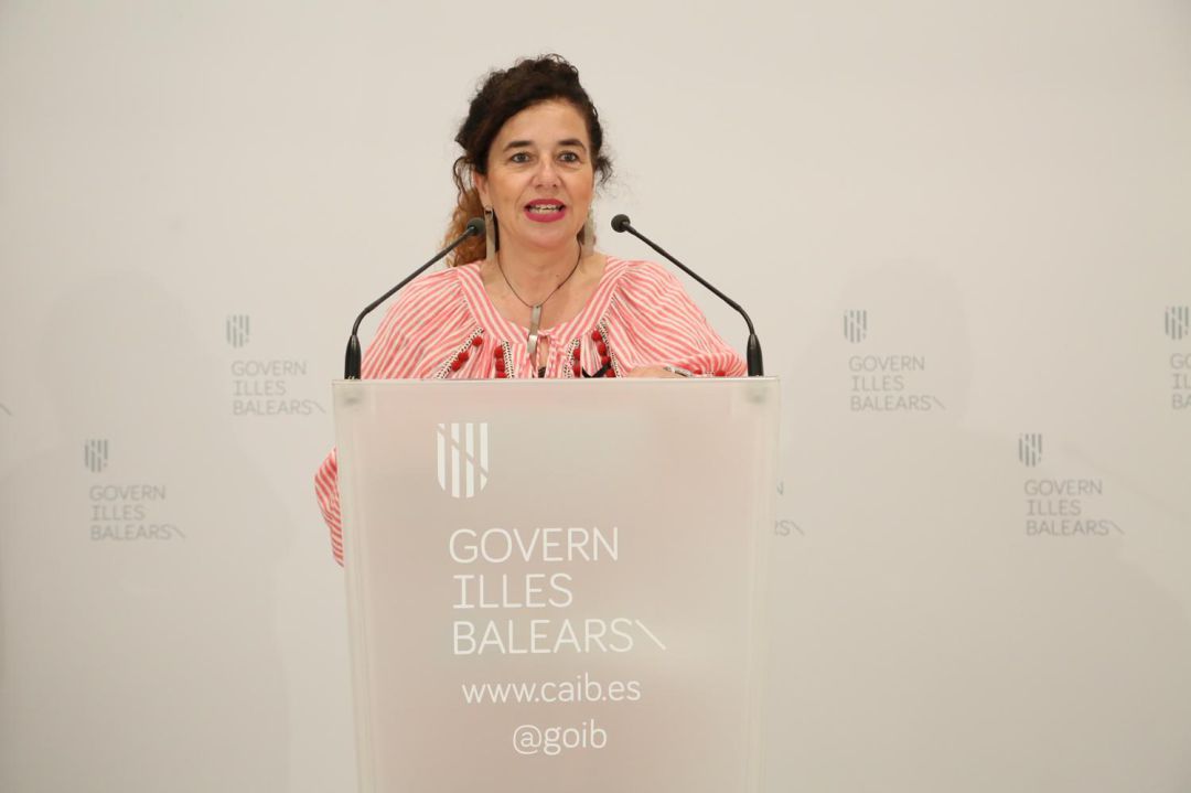 La portavoz del Govern Pilar Costa La portavoz del Govern Pilar Costa