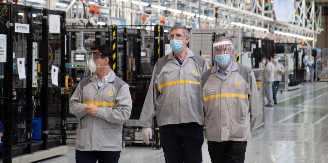 El responsable de Renault España visita las instalaciones de Valladolid El responsable de Renault España visita las instalaciones de Valladolid