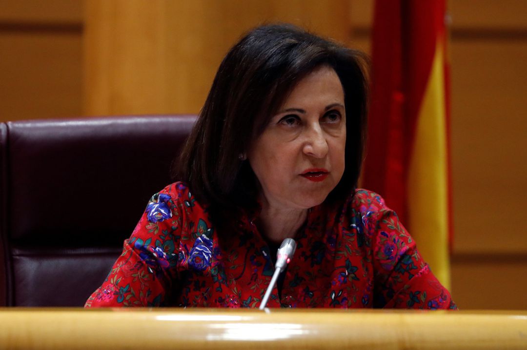 La ministra de Defensa, Margarita Robles, en una comisión del Senado
La ministra de Defensa, Margarita Robles, en una comisión del Senado