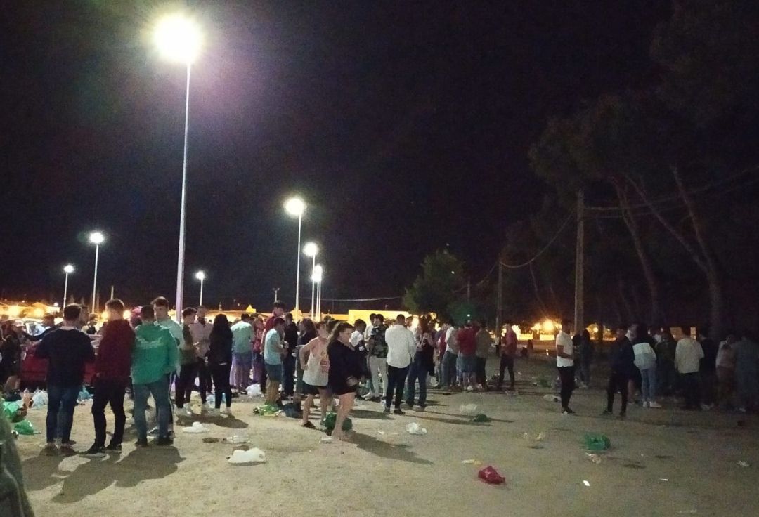 Recinto ferial de Tomelloso en la madrugada del sábado 31 de mayo Recinto ferial de Tomelloso en la madrugada del sábado 31 de mayo