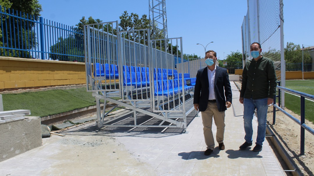 Los planes provinciales de Diputación permiten realizar inversiones en instalaciones deportivas de Andújar