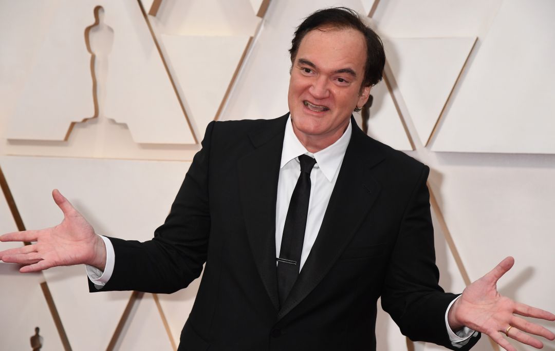 Quentin Tarantino durante la gala de los Oscar. Quentin Tarantino durante la gala de los Oscar.