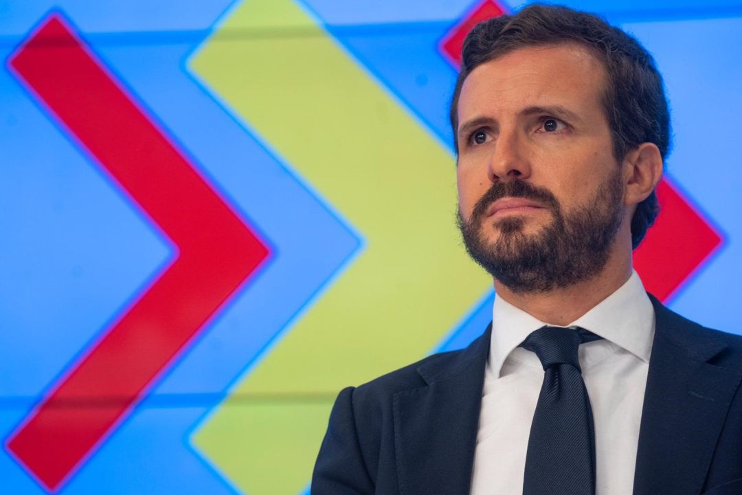 El líder del PP, Pablo Casado El líder del PP, Pablo Casado