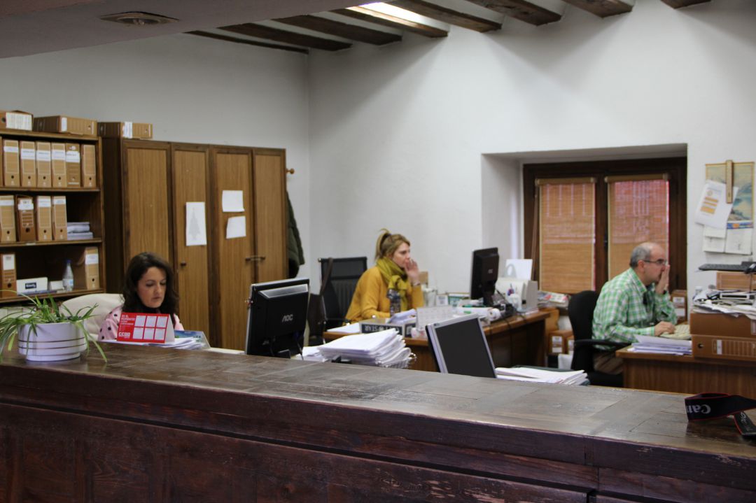 Imagen de archivo de las oficinas del Ayuntamiento de Cuéllar Imagen de archivo de las oficinas del Ayuntamiento de Cuéllar