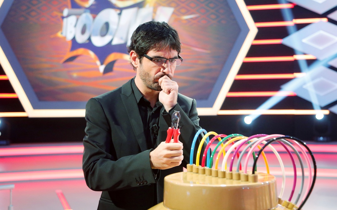 Juanra Bonet, presentador de '¡Boom!' Juanra Bonet, presentador de '¡Boom!'
