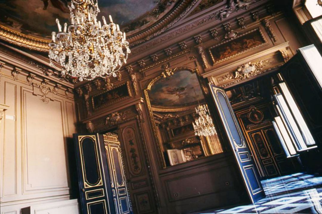 Uno de los salones del Palacio que albergaría el restaurante de lujo Uno de los salones del Palacio que albergaría el restaurante de lujo