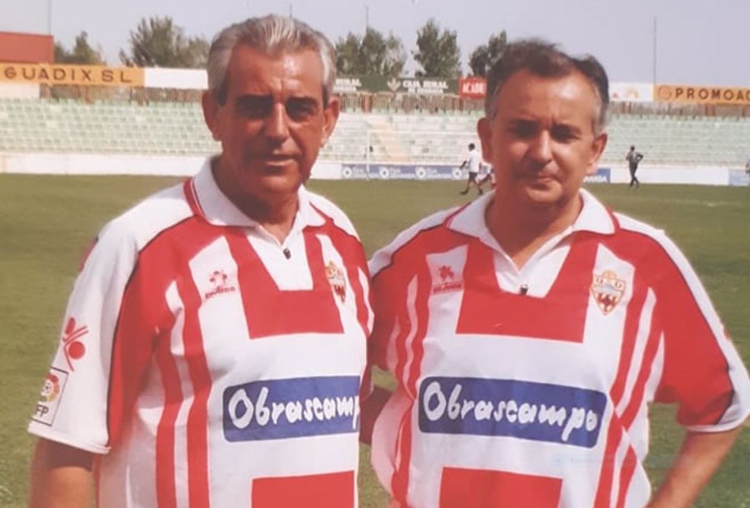Antonio Ufarte con el juez Luis Miguel Columna. Antonio Ufarte con el juez Luis Miguel Columna.