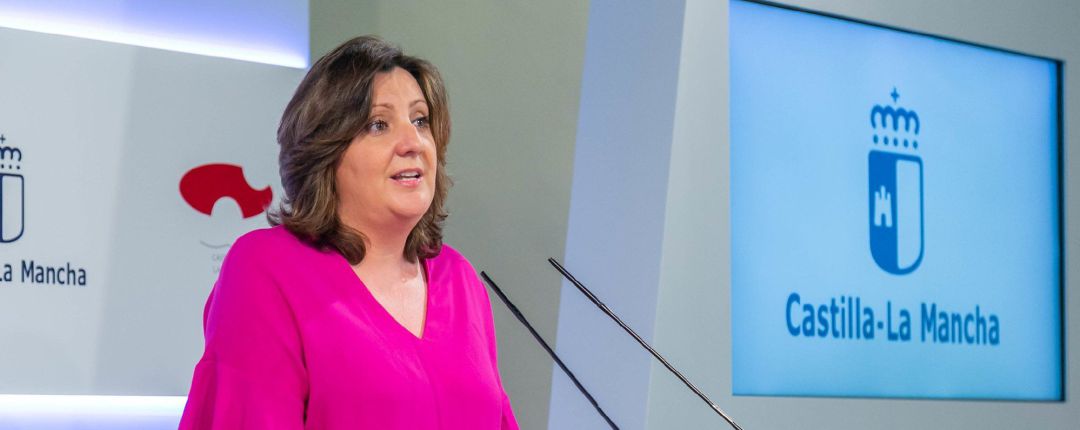 La consejera de Economía, Empresas y Empleo de C-LM, Patricia Franco, en rueda de prensa La consejera de Economía, Empresas y Empleo de C-LM, Patricia Franco, en rueda de prensa
