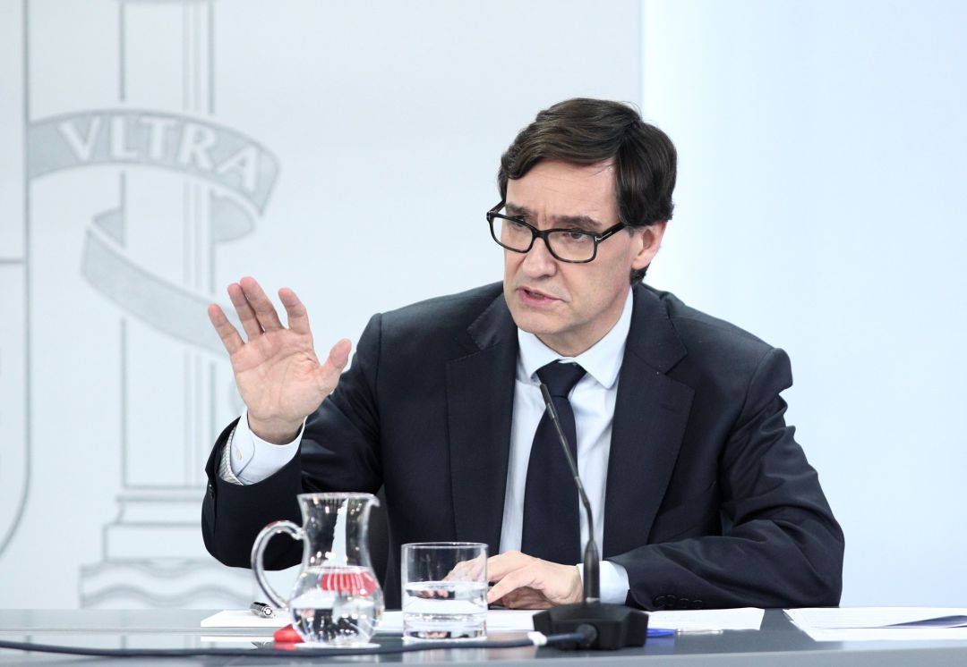 El ministro de Sanidad, Salvador Illa El ministro de Sanidad, Salvador Illa