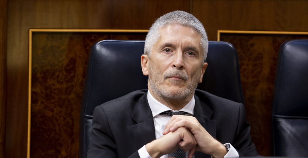 El ministro del Interior, Fernando Grande Marlaska El ministro del Interior, Fernando Grande Marlaska