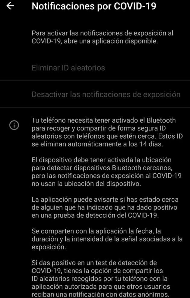 Así es notificaciones por COVID-19. Así es notificaciones por COVID-19.
