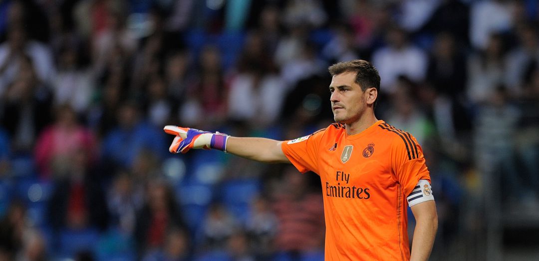 Iker Casillas, durante uno de sus últimos partidos como jugador del Real Madrid Iker Casillas, durante uno de sus últimos partidos como jugador del Real Madrid