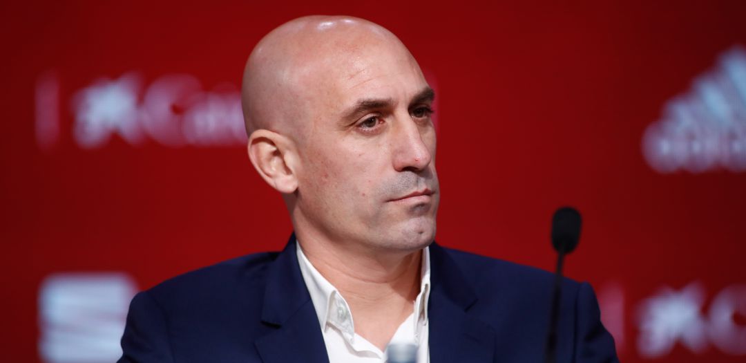 Luis Rubiales, durante un acto oficial Luis Rubiales, durante un acto oficial