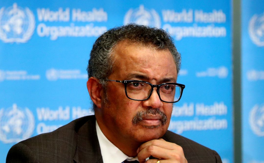 El director general de la OMS, Tedros Adhanom Ghebreyesus El director general de la OMS, Tedros Adhanom Ghebreyesus