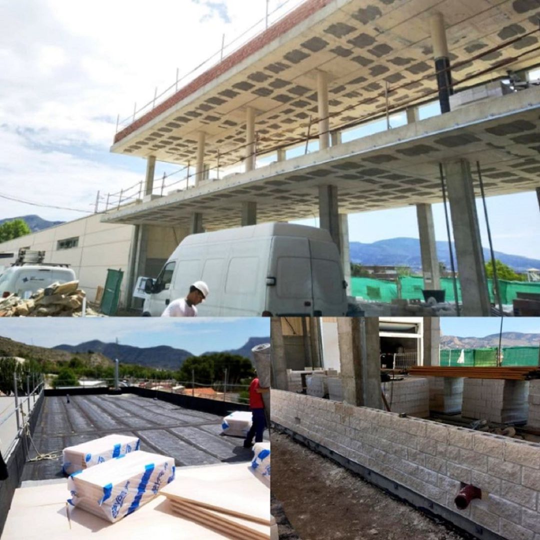 Obras en el Hospital de Elda Obras en el Hospital de Elda