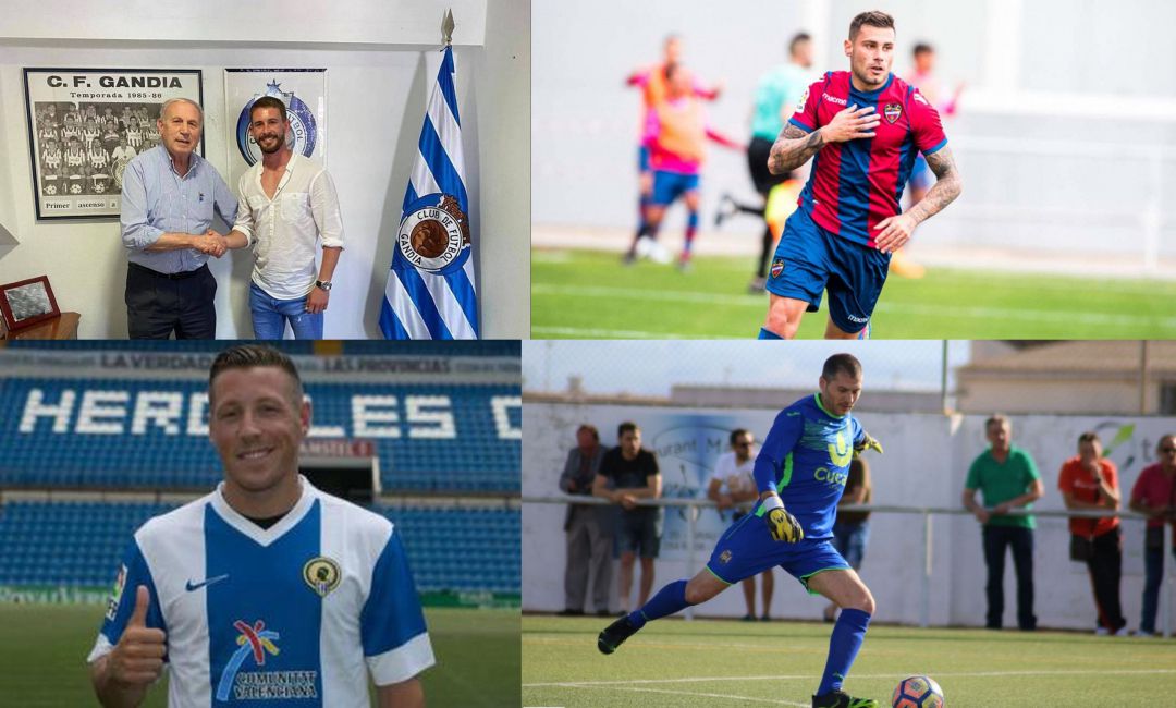 Las cuatro incorporaciones del CF Gandia Las cuatro incorporaciones del CF Gandia