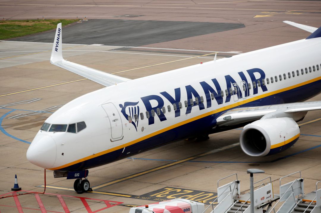 Avión de Ryanair Avión de Ryanair