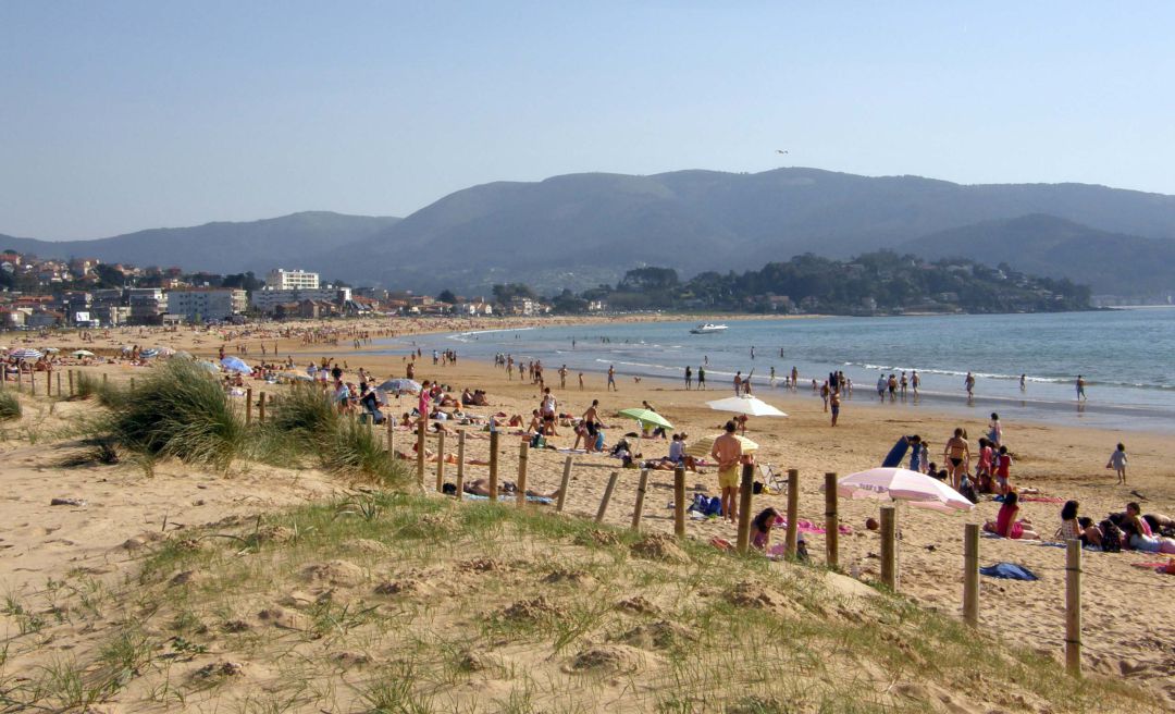 El arenal de Playa América El arenal de Playa América