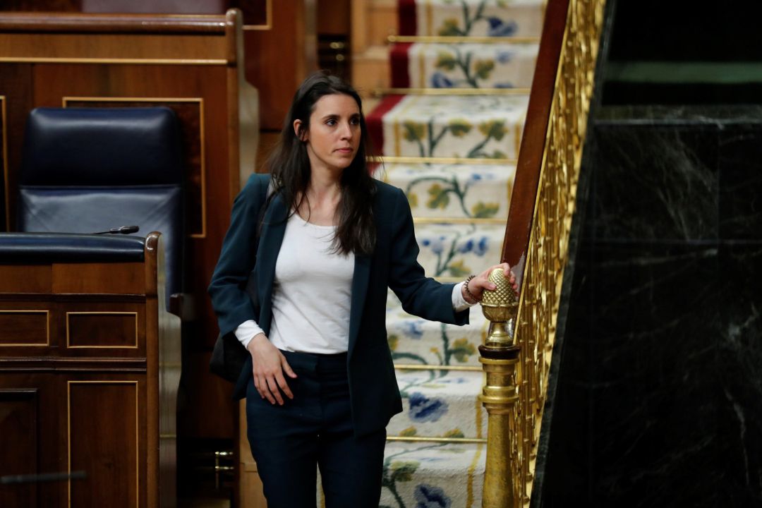 La ministra de Igualdad, Irene Montero La ministra de Igualdad, Irene Montero