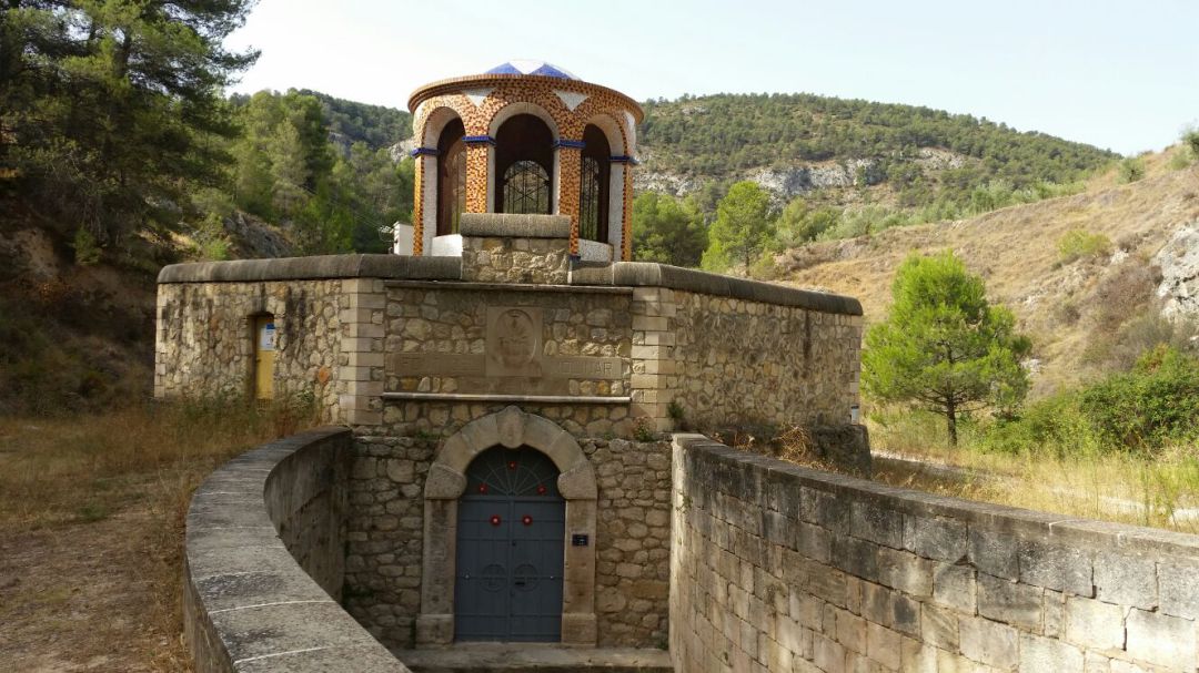 Cúpula del acuifero del Molinar en Alcoy Cúpula del acuifero del Molinar en Alcoy