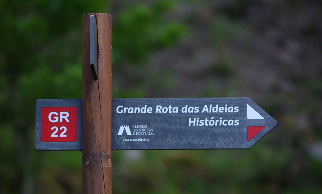 Cartel Ruta de las Aldeas Históricas Cartel Ruta de las Aldeas Históricas