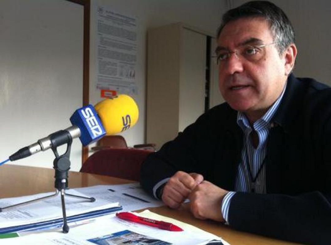 Claudi Camps en una entrevista a la SER Claudi Camps en una entrevista a la SER