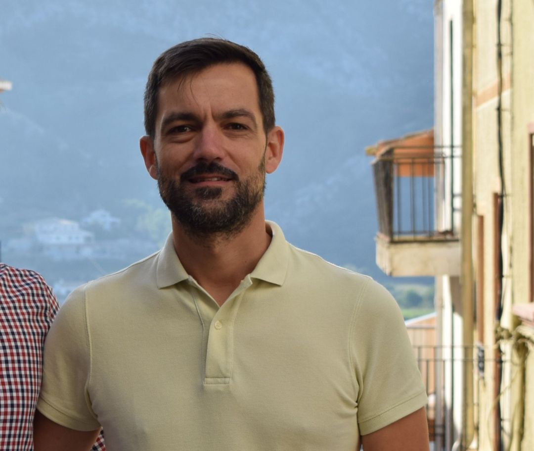 Miguel Ángel García, alcalde de El Poble Nou de Benitatxell. Miguel Ángel García, alcalde de El Poble Nou de Benitatxell.
