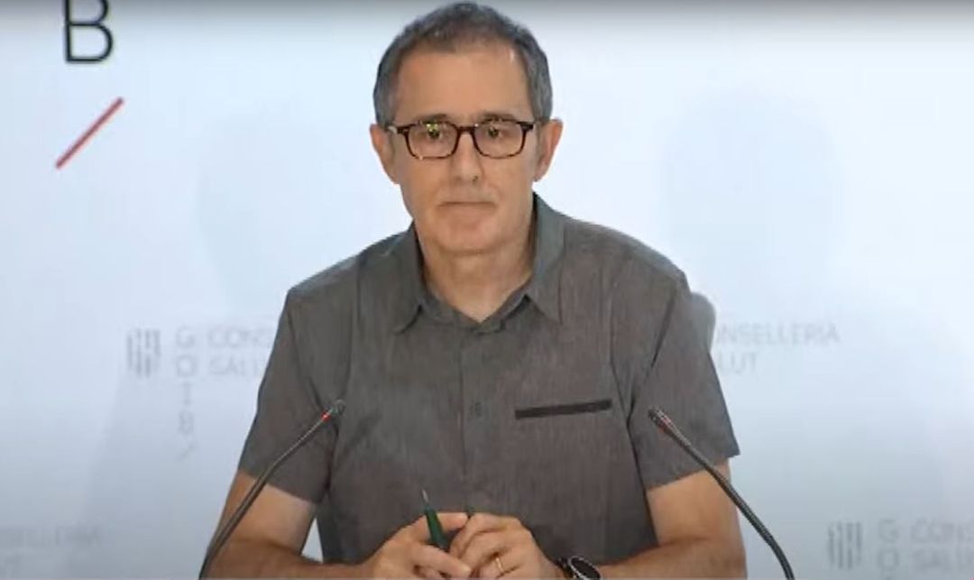 Javier Arranz en roda de premsa Javier Arranz en roda de premsa