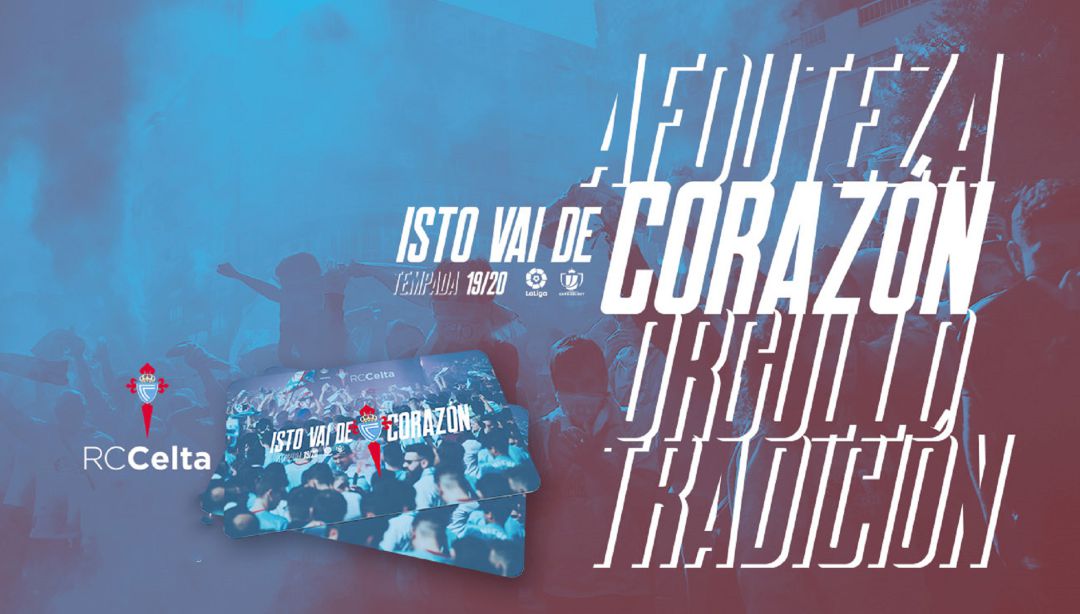 Promoción campaña de abonados del Celta para la temporada 2019-20. Promoción campaña de abonados del Celta para la temporada 2019-20.