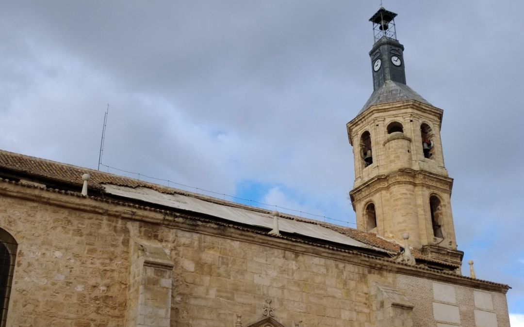 Parte del tejado de la Iglesia de la Asunción se ha derrumbado, en la noche de este miércoles Parte del tejado de la Iglesia de la Asunción se ha derrumbado, en la noche de este miércoles
