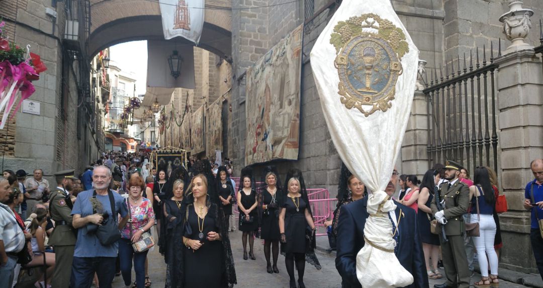 Imagen de archivo desfile Corpus Toledo Imagen de archivo desfile Corpus Toledo