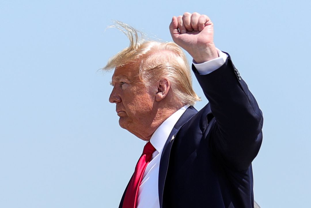 El presidente de Estados Unidos, Donald Trump El presidente de Estados Unidos, Donald Trump
