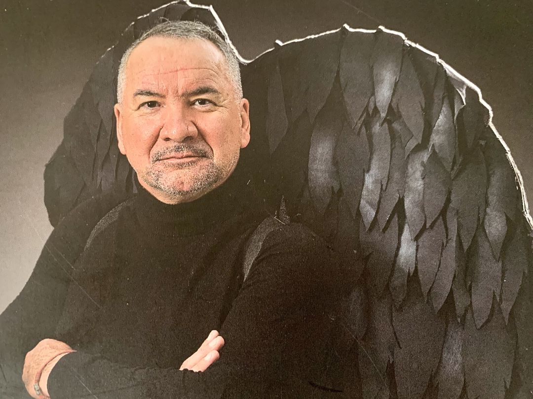 Ángel Subiela, en la portada de "El corazón del ángel" Ángel Subiela, en la portada de "El corazón del ángel"