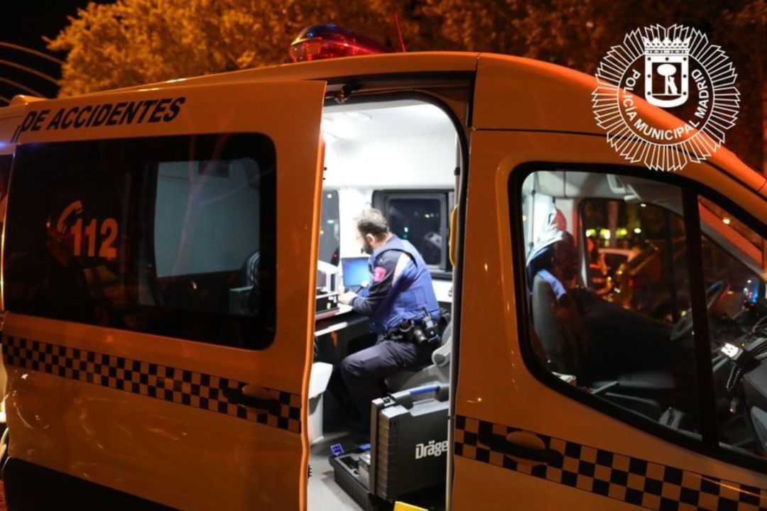 Imagen de un vehículo de la Policía Municipal. Imagen de un vehículo de la Policía Municipal.