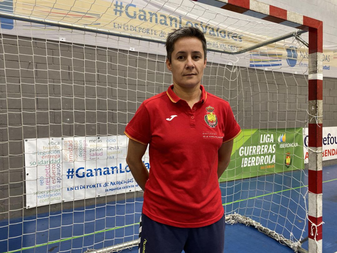 La nueva entrenador del Liberbank Gijón, Cristina Cabeza La nueva entrenador del Liberbank Gijón, Cristina Cabeza