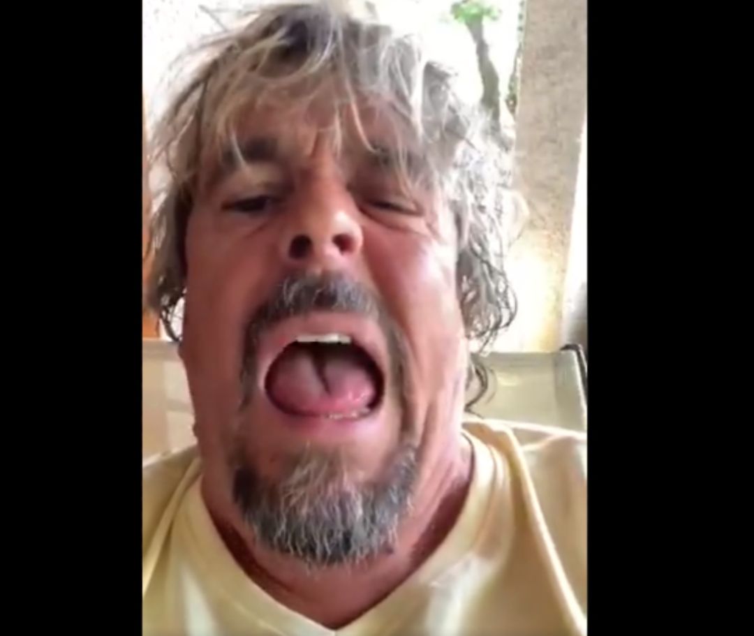 Juan Muñoz en un vídeo difundido en redes sociales. Juan Muñoz en un vídeo difundido en redes sociales.