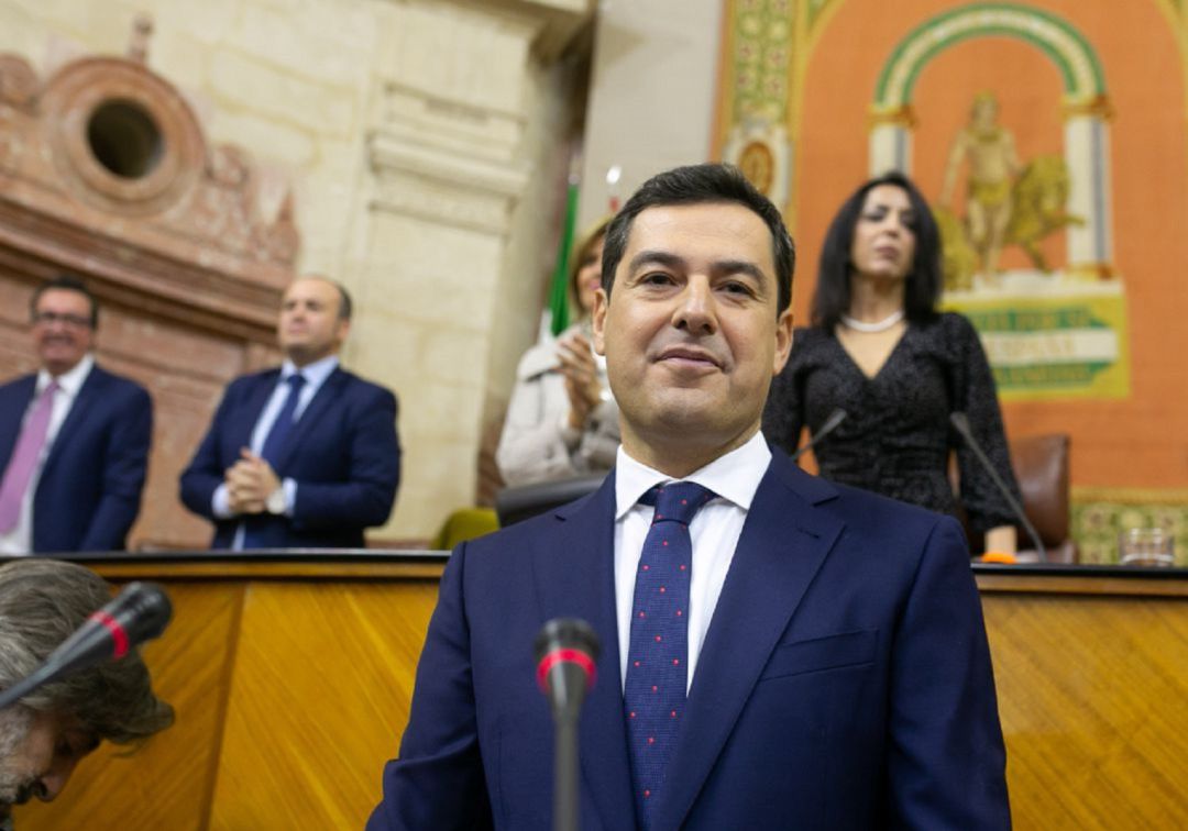 Juan Manuel Moreno, presidente de la Junta de Andalucía Juan Manuel Moreno, presidente de la Junta de Andalucía