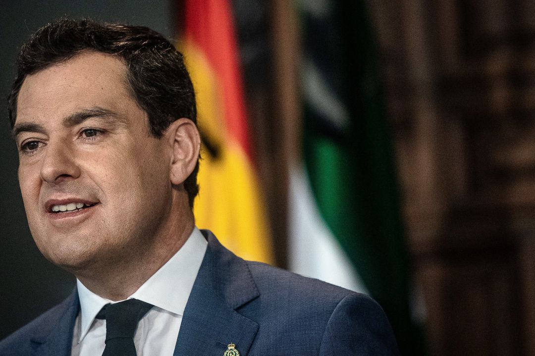 El presidente de la Junta de Andalucía, Juanma Moreno, en una imagen de archivo. El presidente de la Junta de Andalucía, Juanma Moreno, en una imagen de archivo.