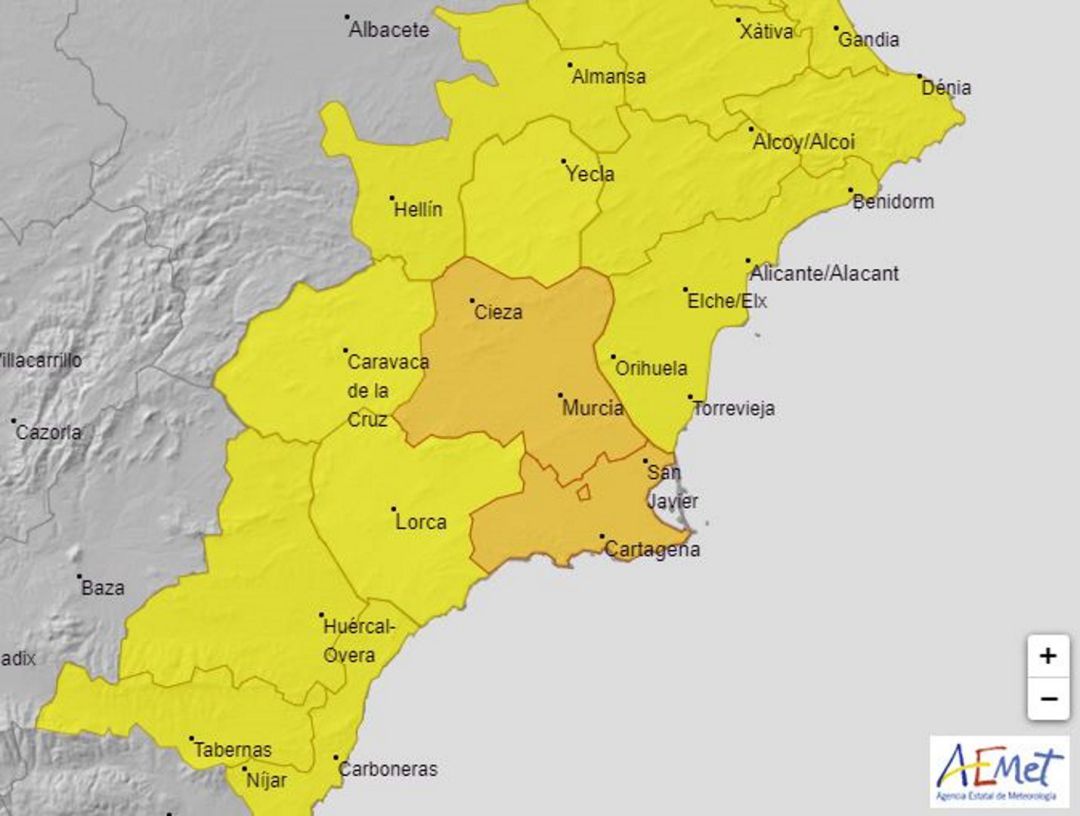 Alerta meteorológica por fuertes precipitaciones Alerta meteorológica por fuertes precipitaciones