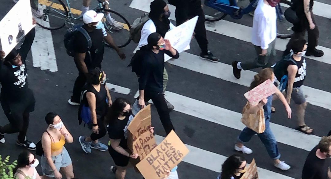 Manifestación contra el racismo en Nueva York Manifestación contra el racismo en Nueva York
