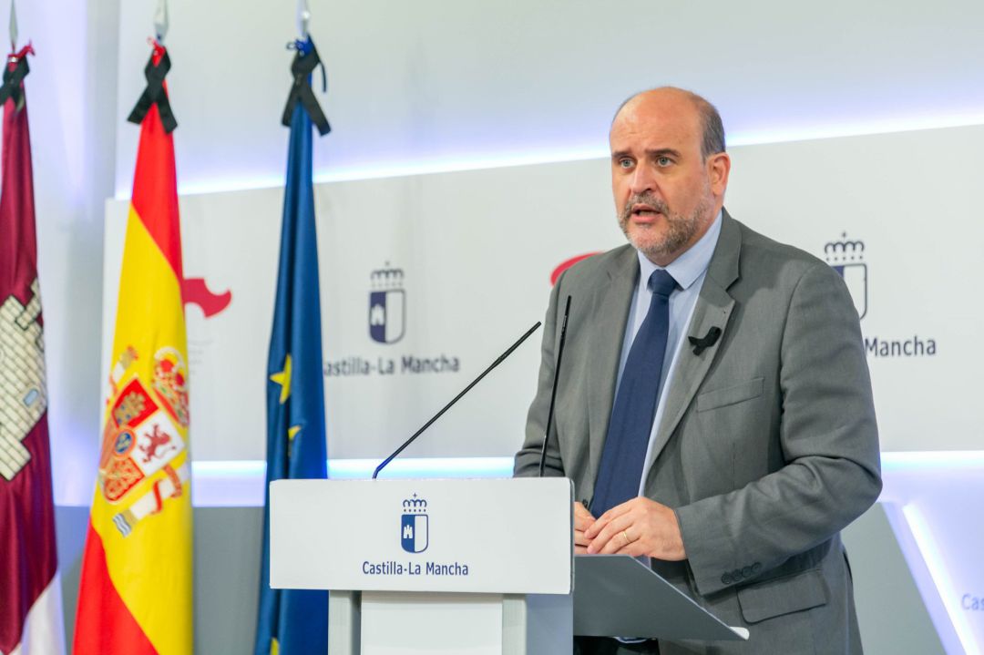 José Luis Martínez Guijarro en la comparecencia de este domingo José Luis Martínez Guijarro en la comparecencia de este domingo