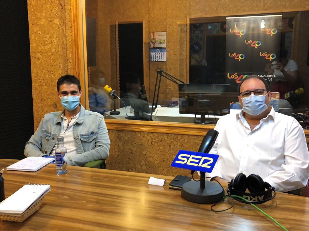 Raúl García Mora (izda) y Juan Carlos Bonilla. Raúl García Mora (izda) y Juan Carlos Bonilla.