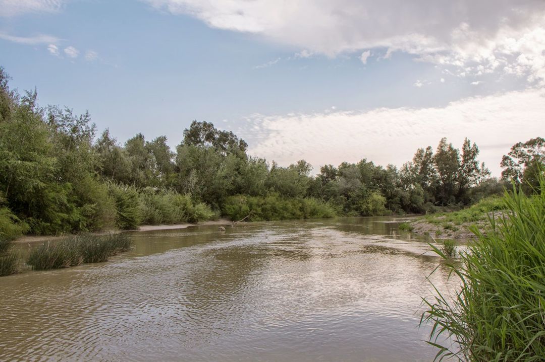 El río Guadalete, a su paso por Jerez El río Guadalete, a su paso por Jerez